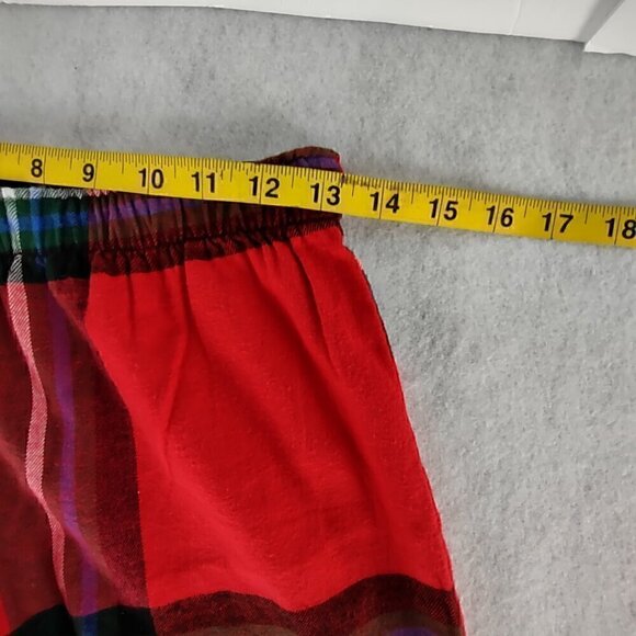 Victoria’s Secret Women's Cotton Red Plaid 2 Pc Pajama Set Size X-Small - Picture 12 of 16